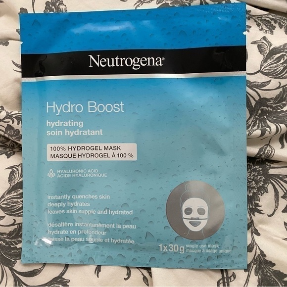 5$ ADD-ON 💦 Lot of 2 NEUTROGENA® HYDRO BOOST Hydrating Hydrogel Sheet Face Mask - Picture 3 of 7